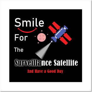 surveillance satellite Posters and Art